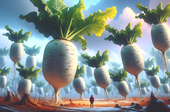Daikon reďkovka - účinky, nápady a použitie