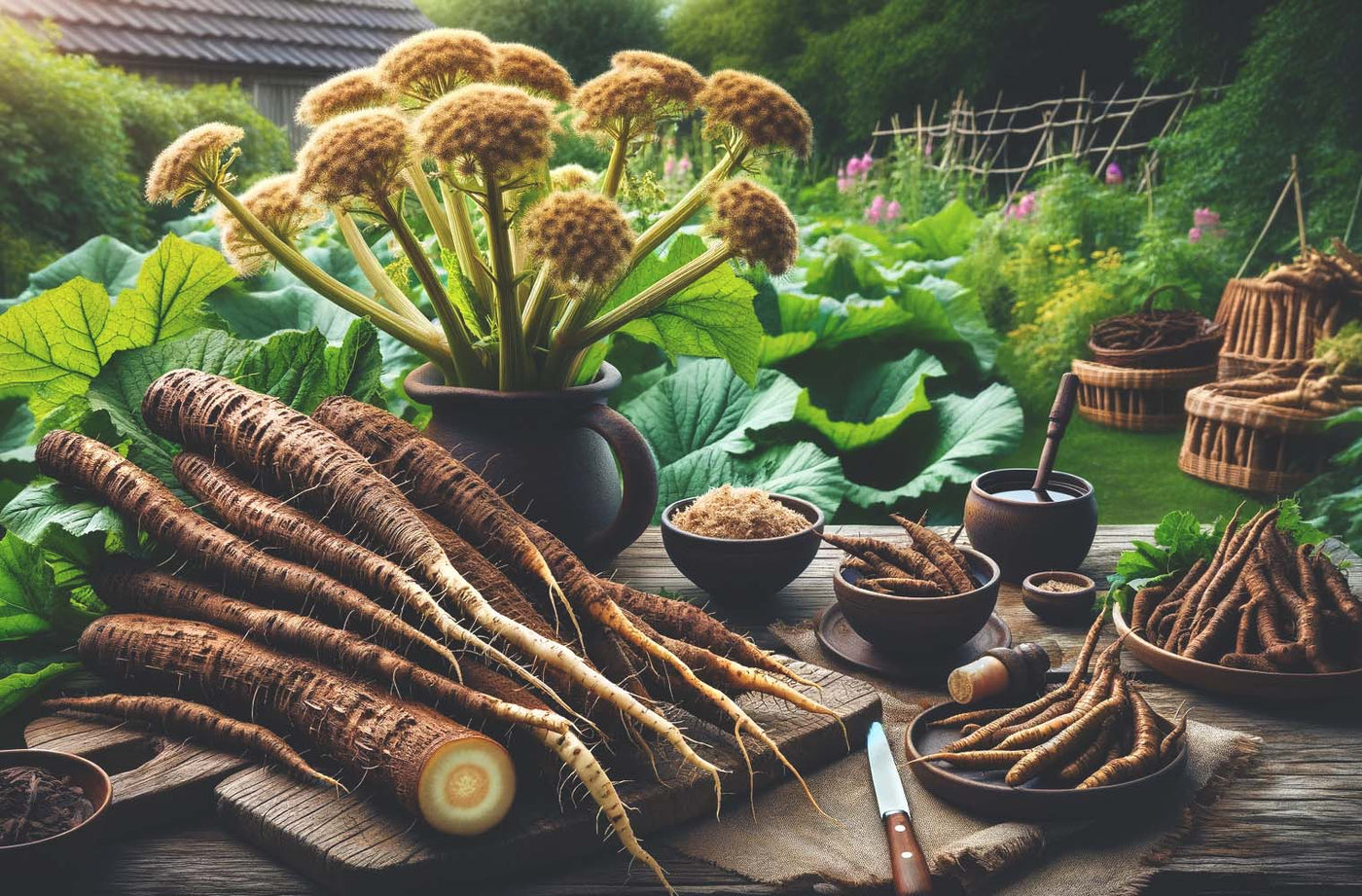 Koreň lopúcha - burdock - účinky, použitie, výhody a riziká