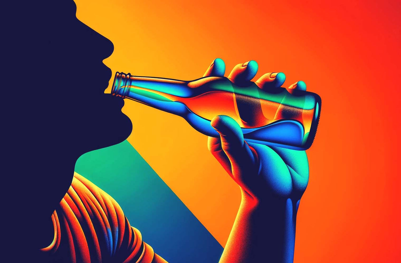 Pitie alkoholu poškodzuje pokožku?