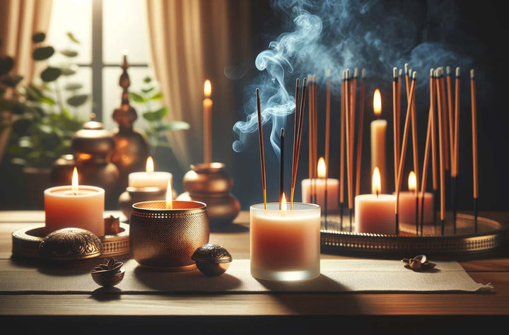 Porovnanie sviečok a kadidla (incense) - zaujímavosti, výhody a nevýhody
