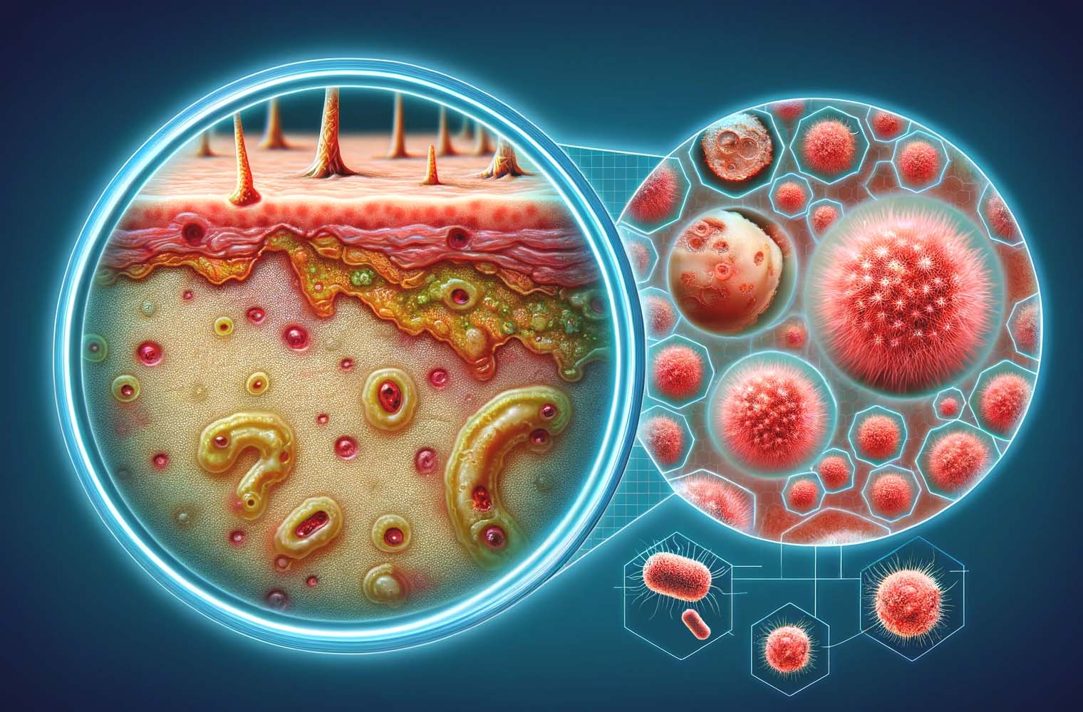 Aké kožné infekcie spôsobujú baktérie
