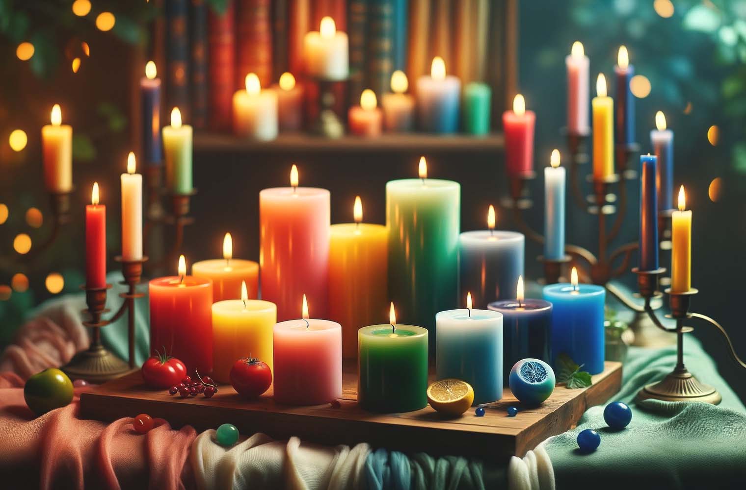 Čo znamenajú farby sviečok, význam