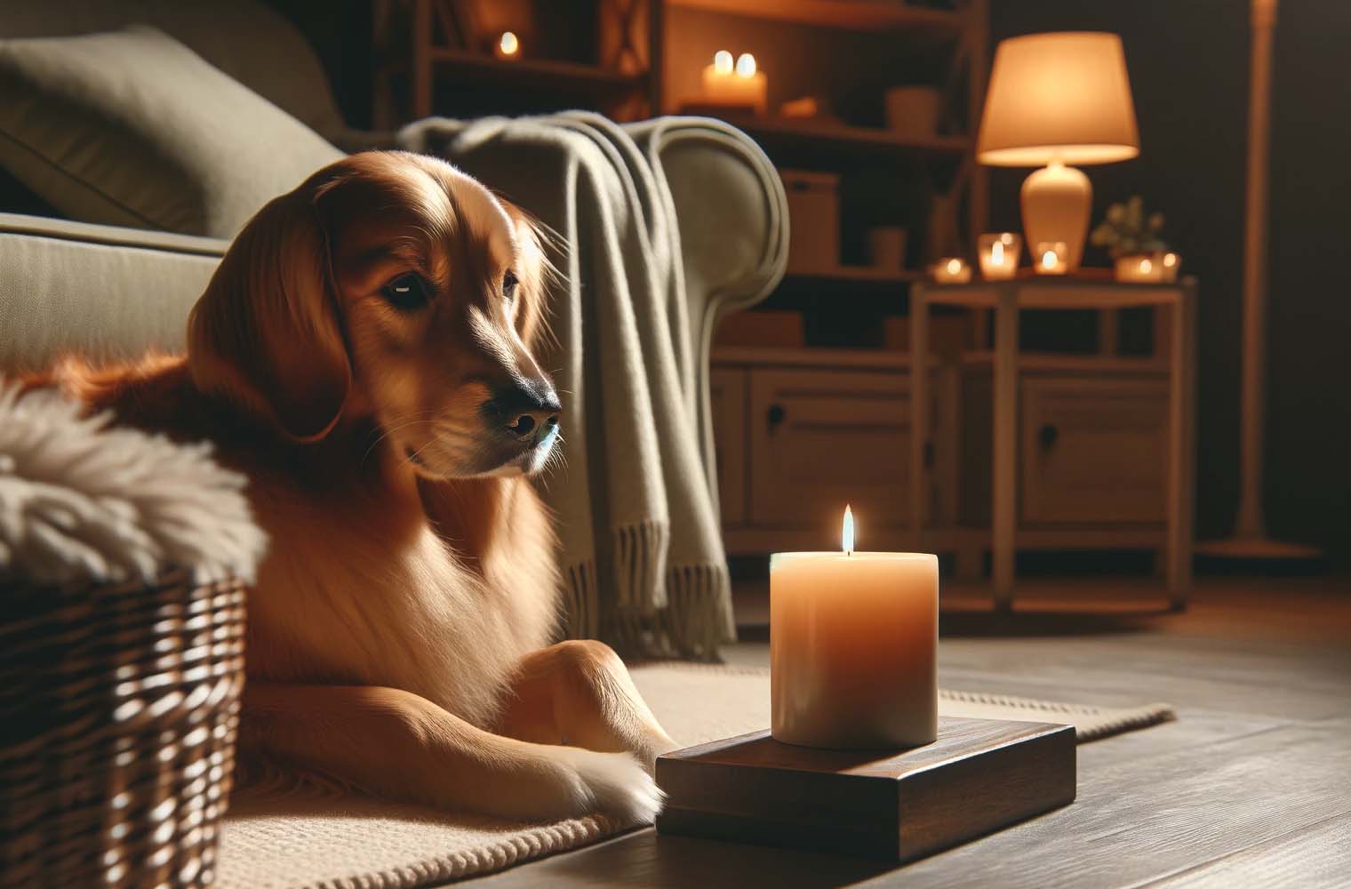 Je vosk sviečky nebezpečný pre psa?