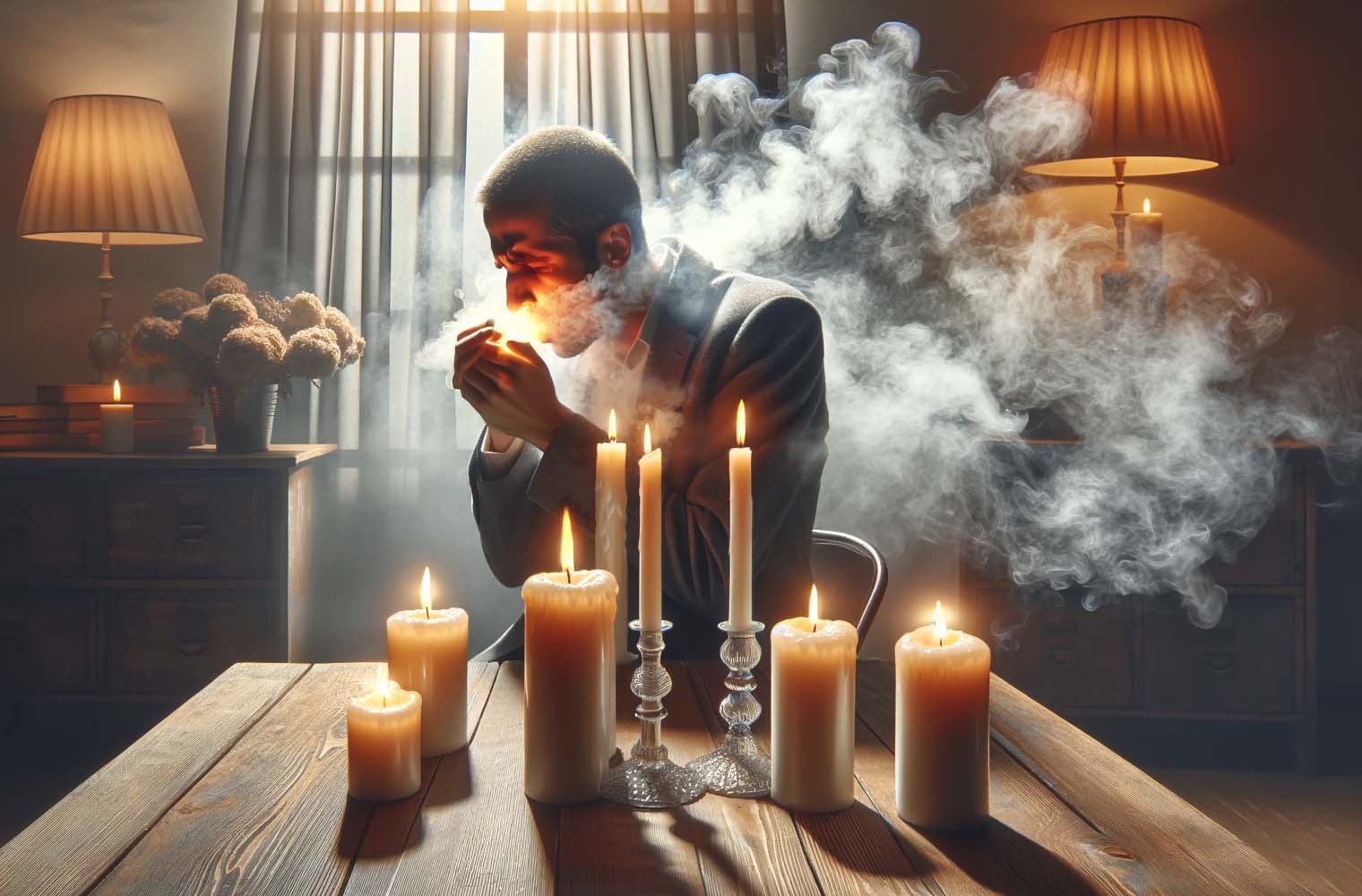 Sú výpary zo sviečok nebezpečné pre ľudí?